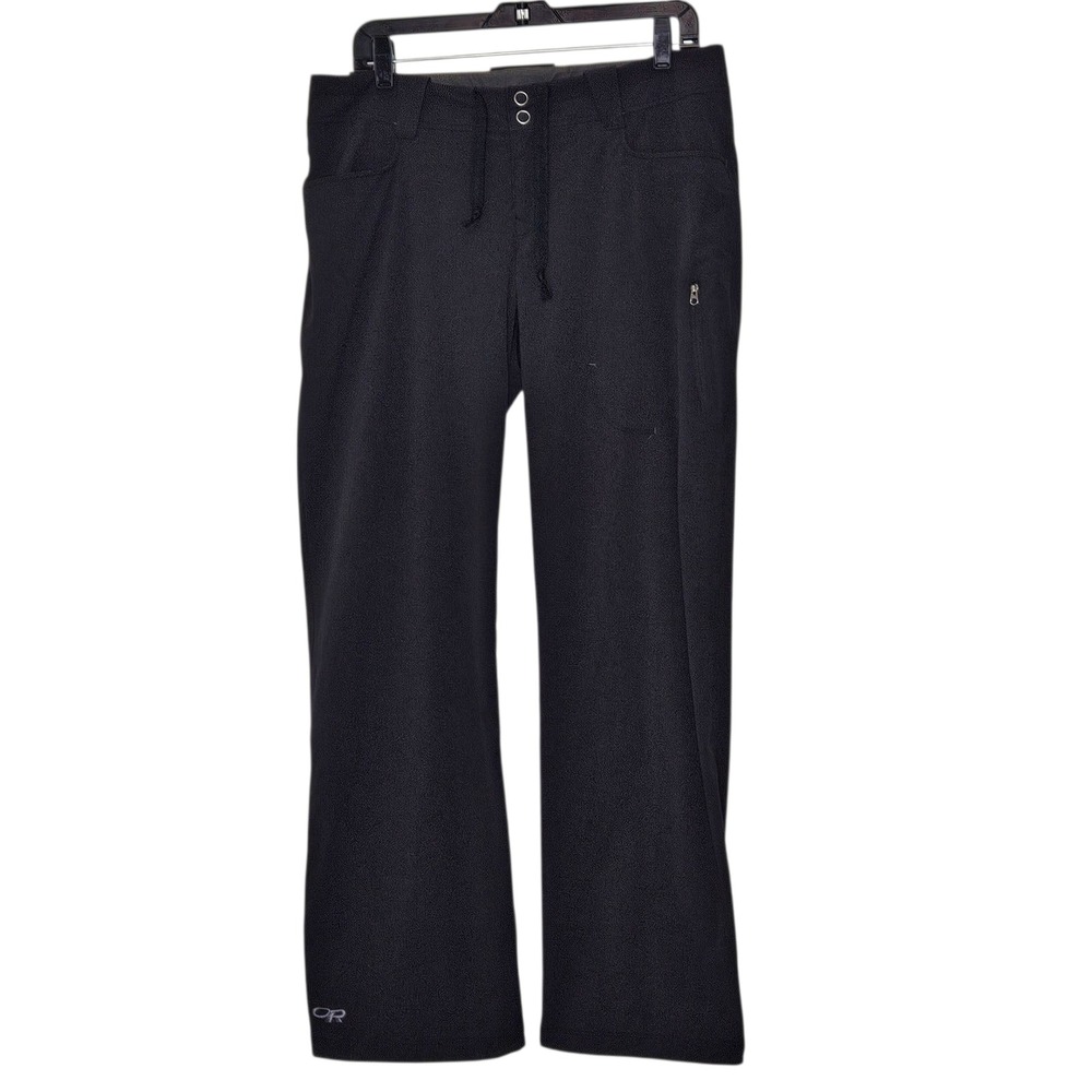 Outdoor Research‎ Women Black Nylon Pants 10 Outdoor Gorpcore Hiking Travel